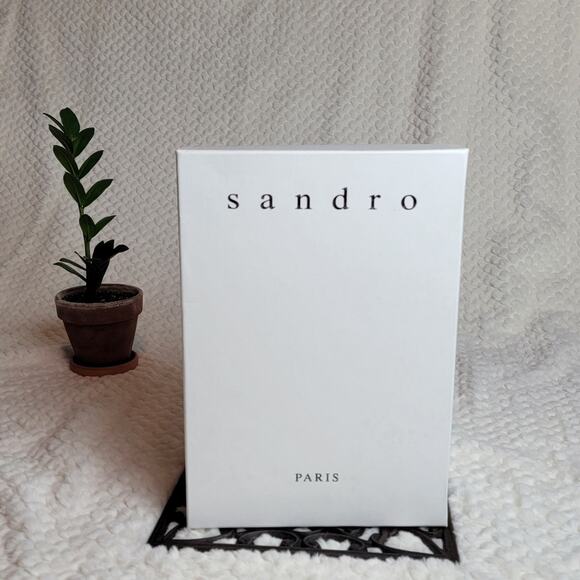 NIB Sandro Susie Gladiator Sandals in Black, Sz 38 / US 7 - Picture 11 of 12